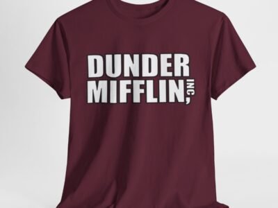 Dunder Mifflin Unisex Heavy Cotton Tee