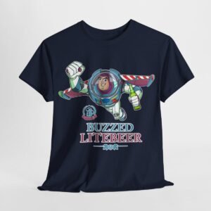 Buzzed LiteBeer Unisex Heavy Cotton Tee