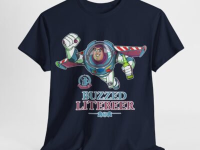 Buzzed LiteBeer Unisex Heavy Cotton Tee