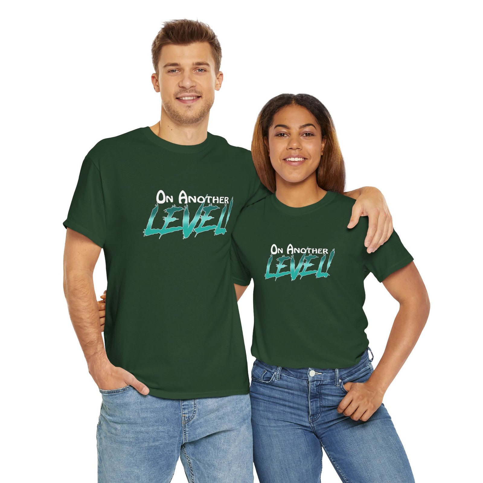 On Another Level! Unisex Heavy Cotton Tee - Image 54