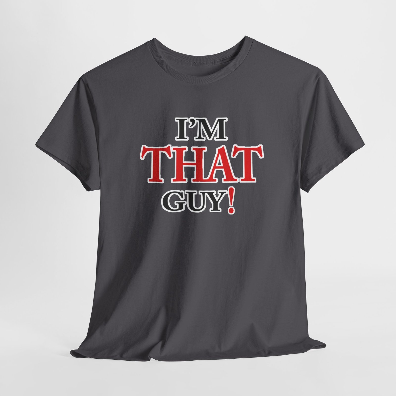"That Guy" Unisex Heavy Cotton Tee - Image 47