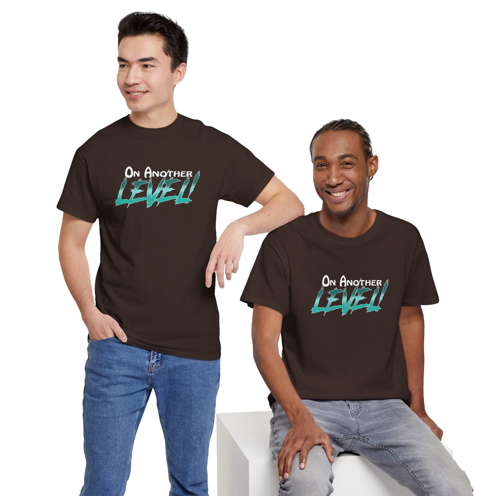 On Another Level! Unisex Heavy Cotton Tee - Image 16