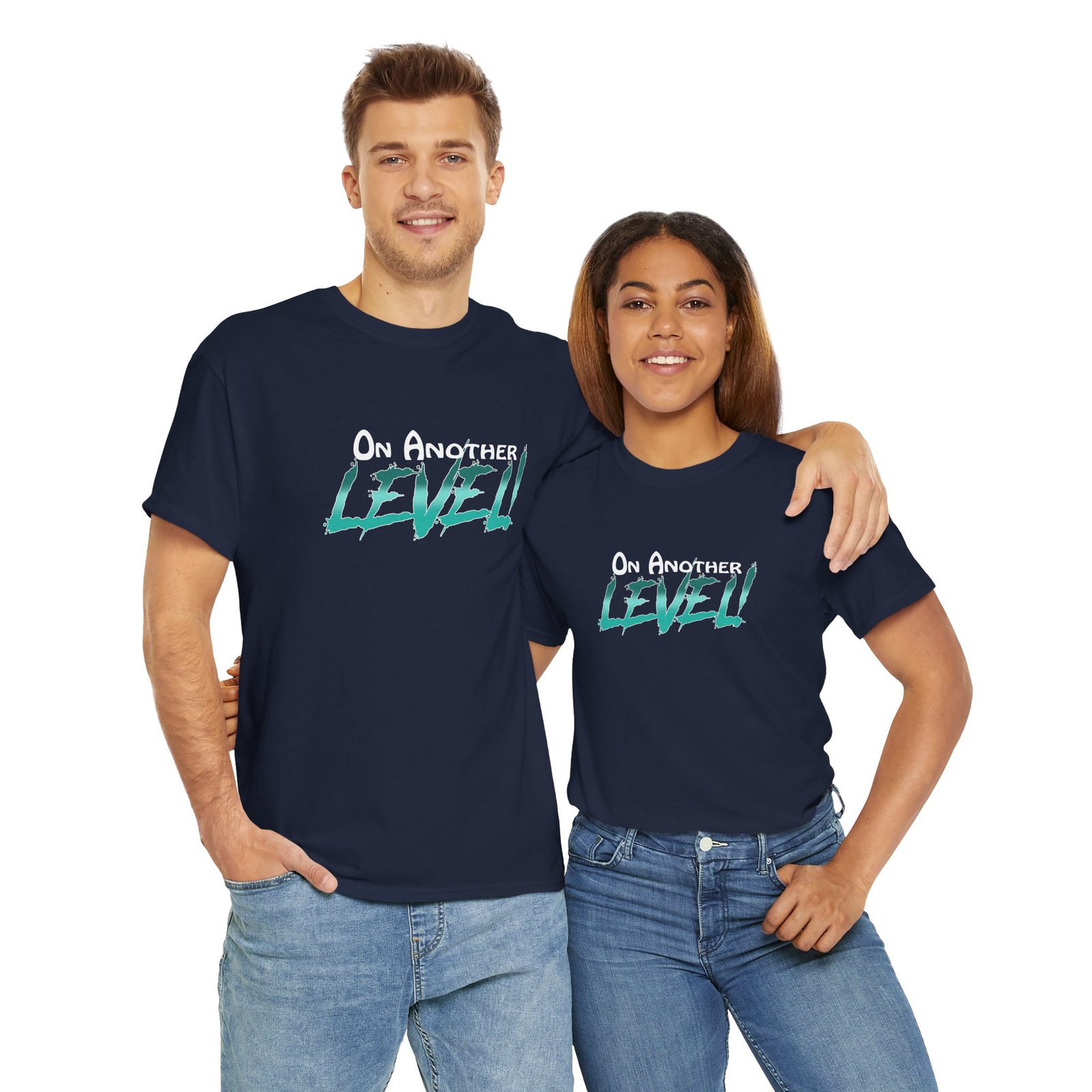 On Another Level! Unisex Heavy Cotton Tee - Image 36