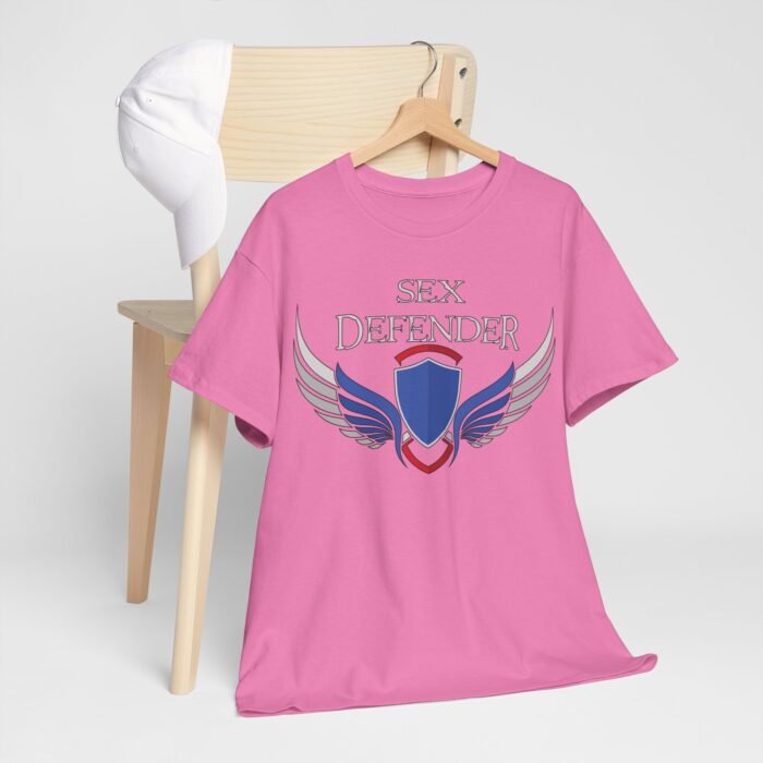 Sex Defender Unisex Heavy Cotton Tee - Image 77