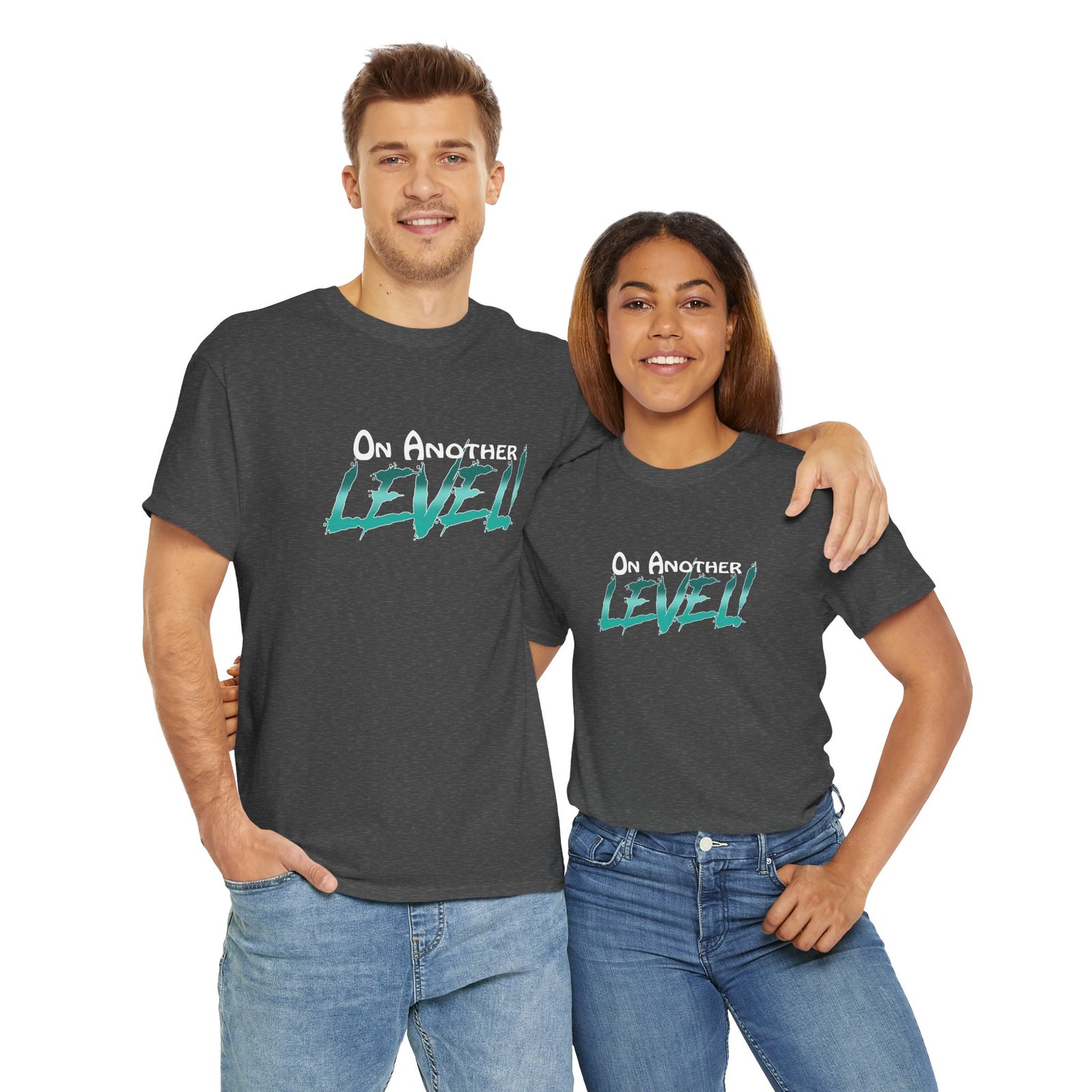 On Another Level! Unisex Heavy Cotton Tee - Image 24