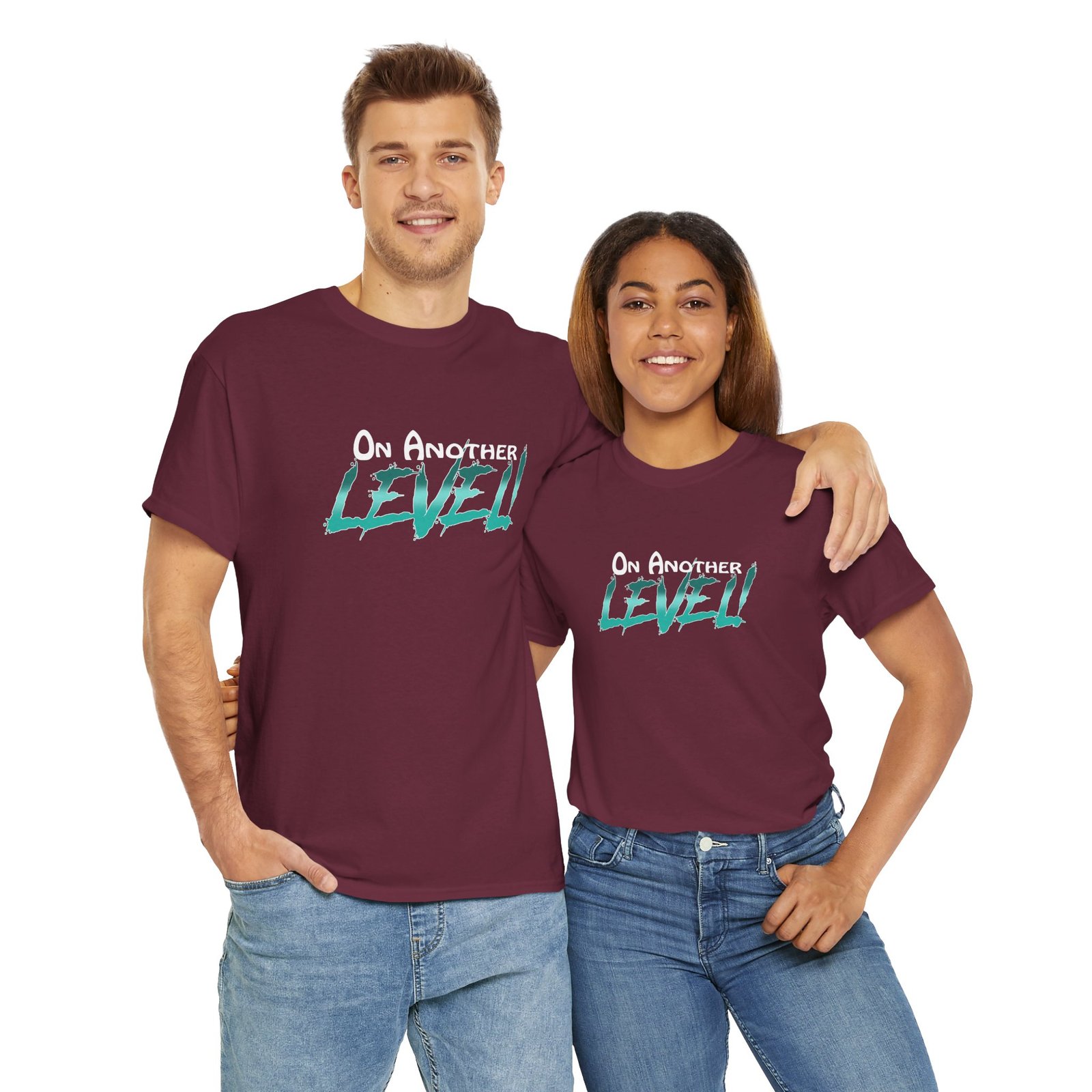 On Another Level! Unisex Heavy Cotton Tee - Image 30