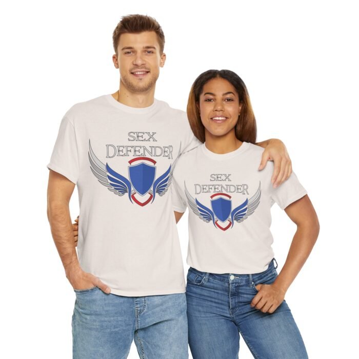 Sex Defender Unisex Heavy Cotton Tee - Image 24