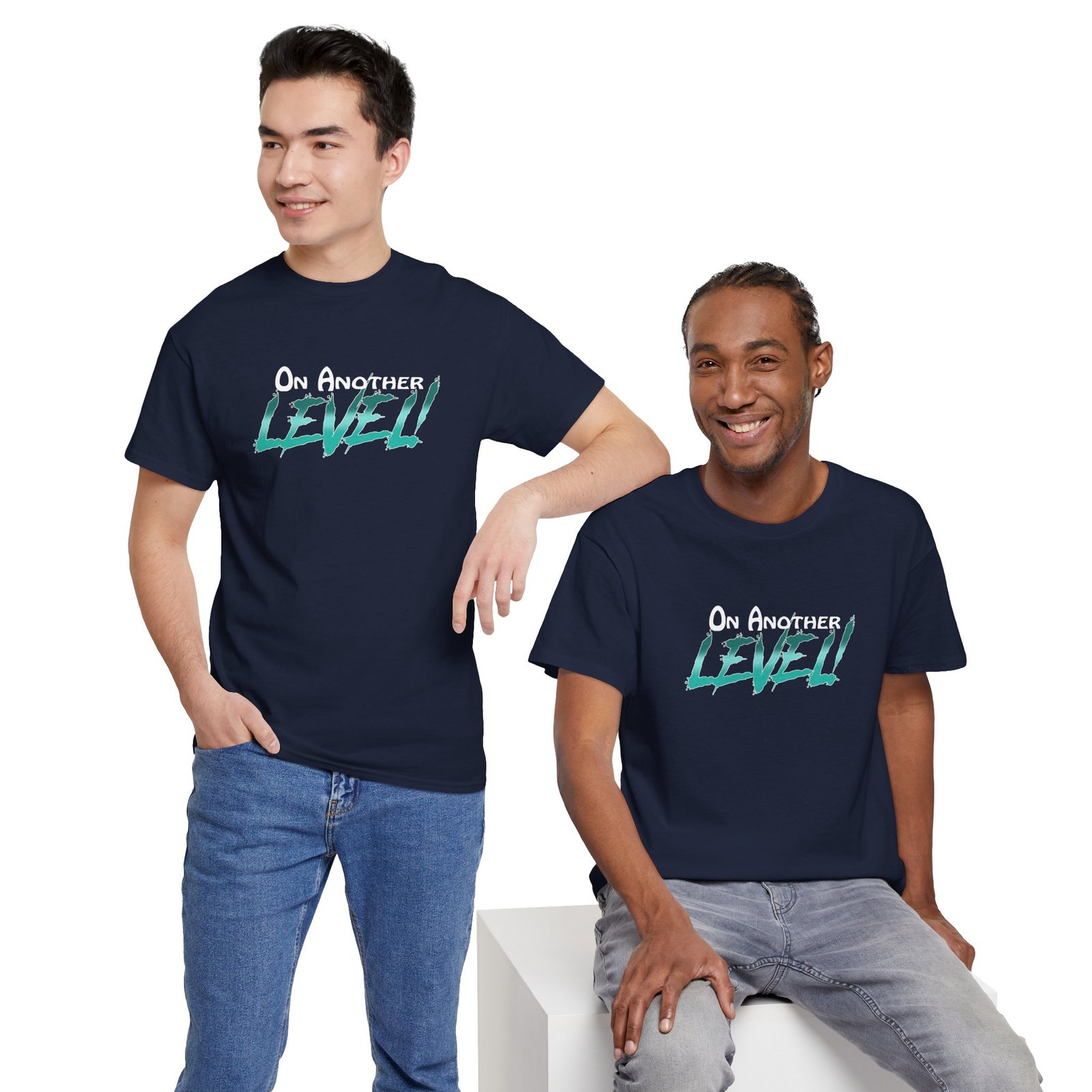 On Another Level! Unisex Heavy Cotton Tee - Image 34