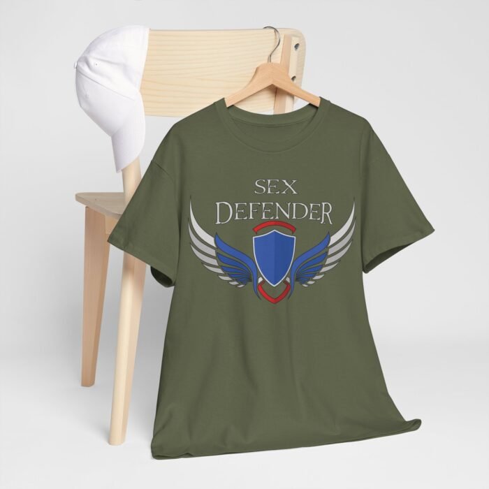 Sex Defender Unisex Heavy Cotton Tee - Image 47