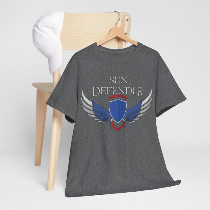 Sex Defender Unisex Heavy Cotton Tee - Image 53