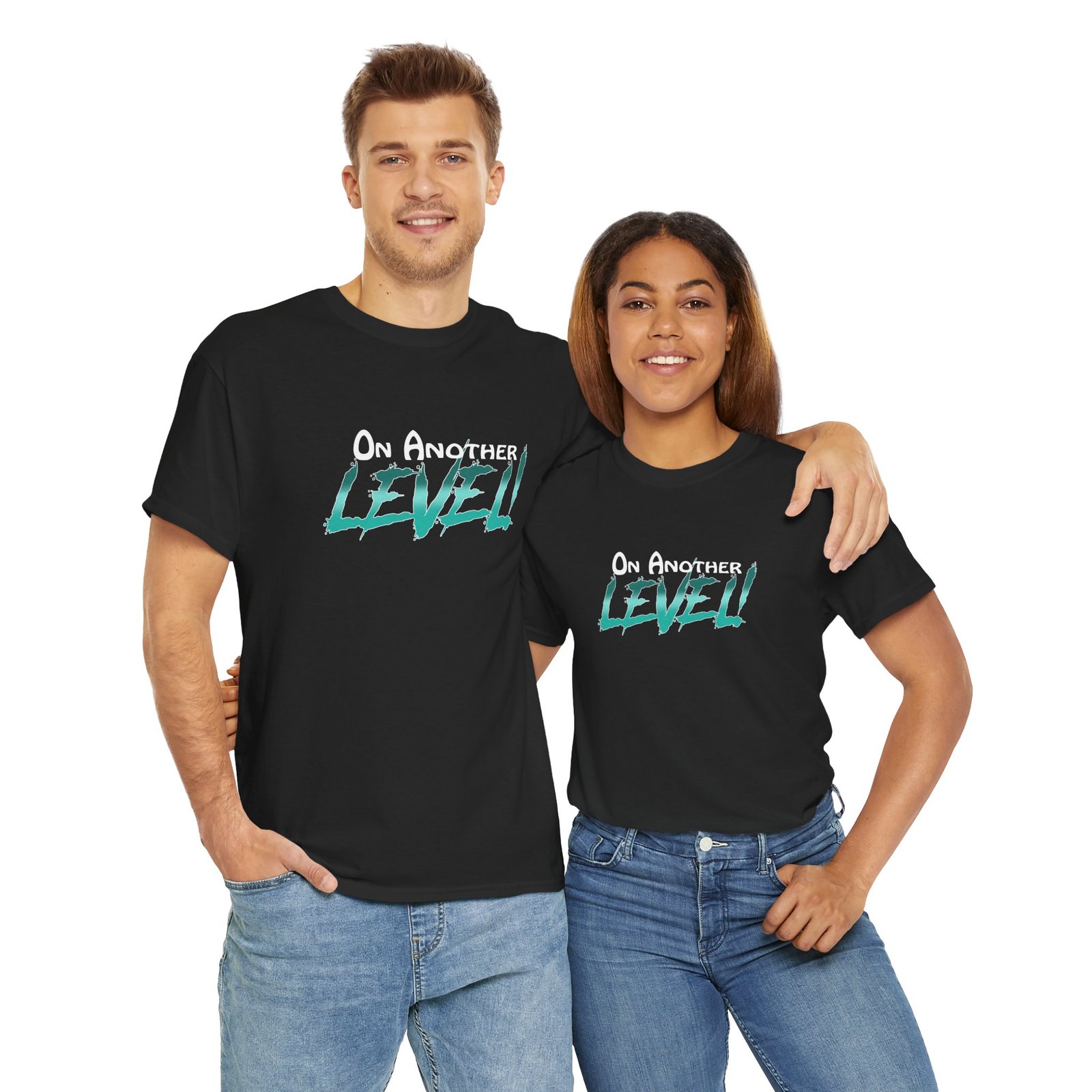 On Another Level! Unisex Heavy Cotton Tee - Image 48