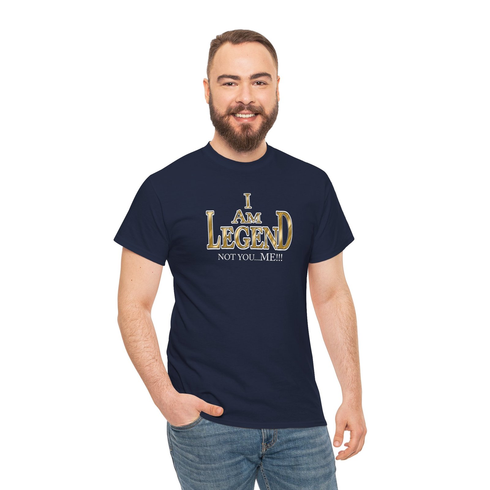 I Am Legend Unisex Heavy Cotton Tee - Image 29