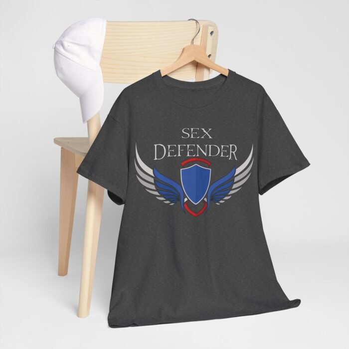 Sex Defender Unisex Heavy Cotton Tee - Image 59