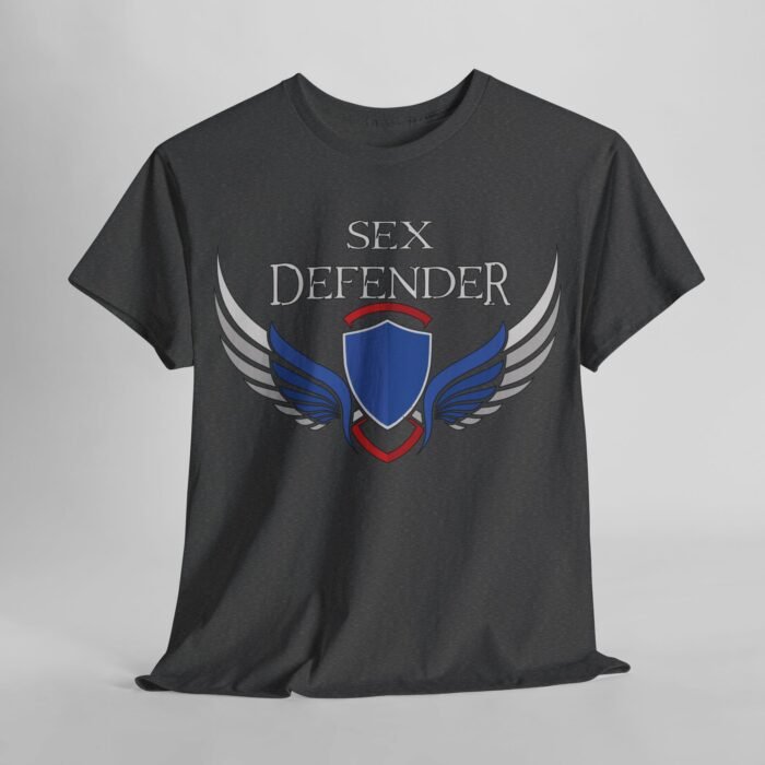 Sex Defender Unisex Heavy Cotton Tee - Image 55