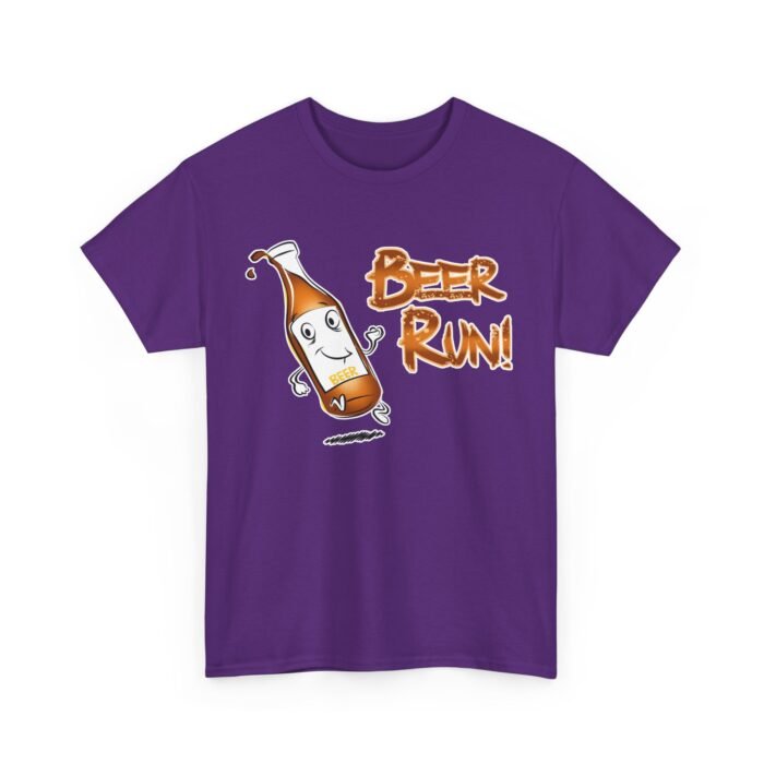 Beer Run Unisex Heavy Cotton Tee - Image 53
