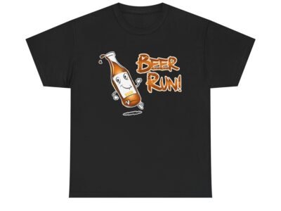 Beer Run Unisex Heavy Cotton Tee