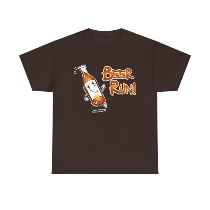 Beer Run Unisex Heavy Cotton Tee - Image 11
