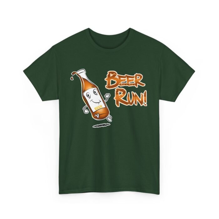 Beer Run Unisex Heavy Cotton Tee - Image 33