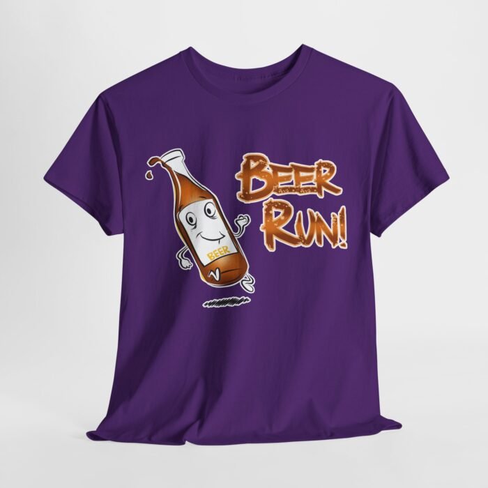 Beer Run Unisex Heavy Cotton Tee - Image 55