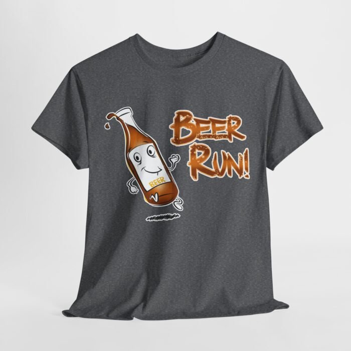 Beer Run Unisex Heavy Cotton Tee - Image 40
